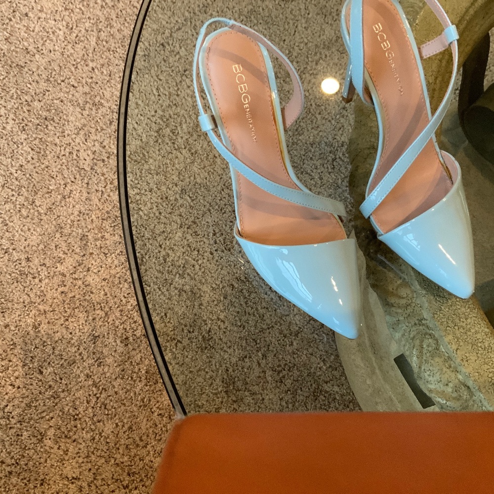 Baby Blue BCBG Heels